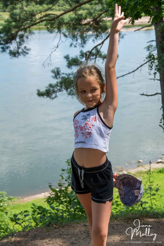 Gymnastics on the Nemunas shoreline | www.junemolloy.com