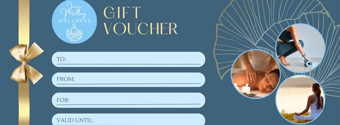 Gift Voucher for June Molloy Wellness | www.junemolloy.com
